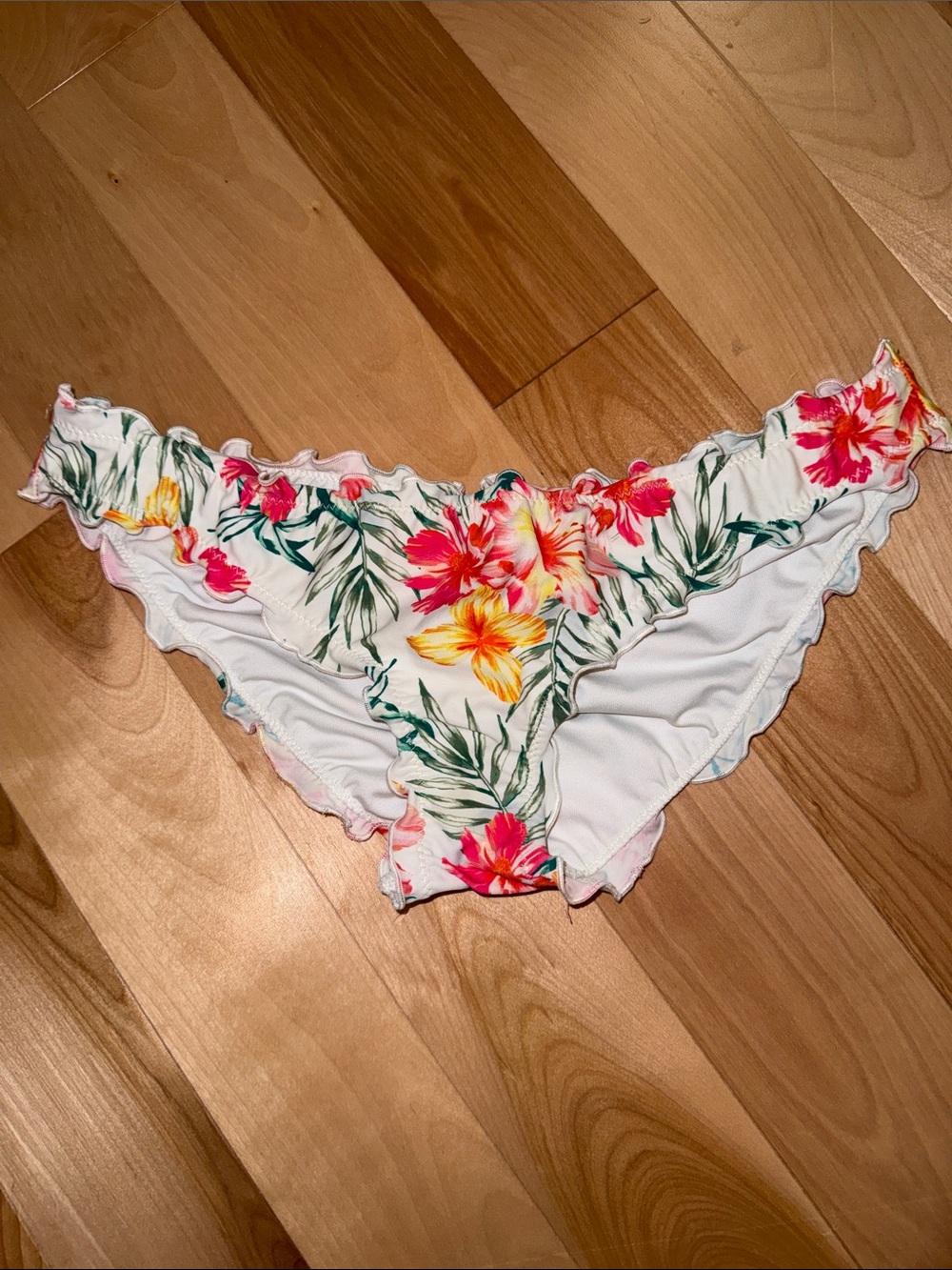 Floral bikini bottom  size M